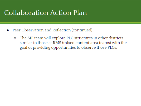 Collaboration action plan 4